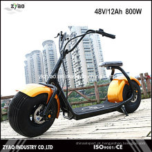 High Quality 1000W 62V / 12ah Scooter Elétrico Brushless Adulto, 2 Rodas E-Scooter Motocicleta Elétrica